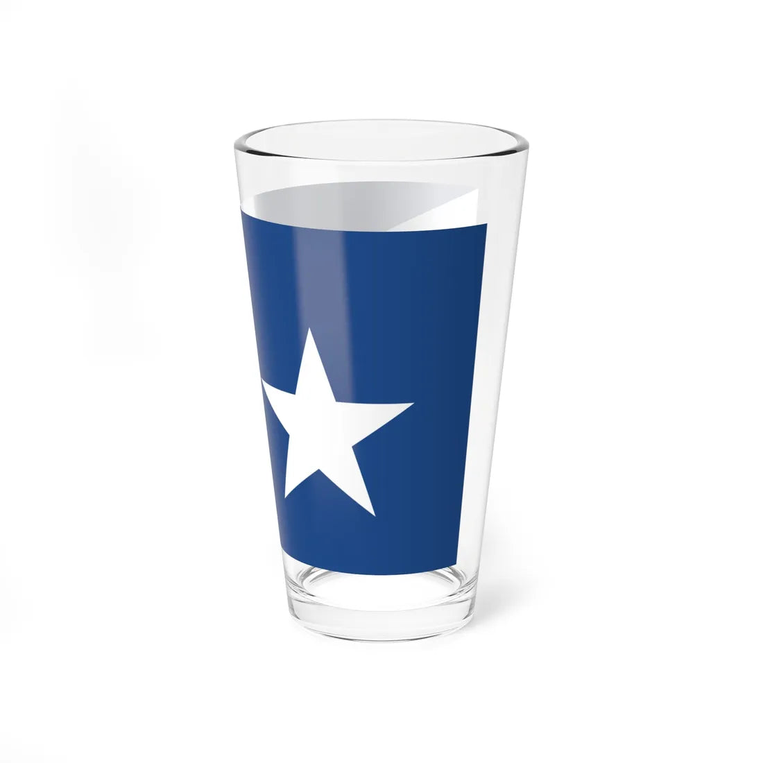 Flag of Anthony Texas (United States) Pint Glass 16oz - Go Mug Yourself