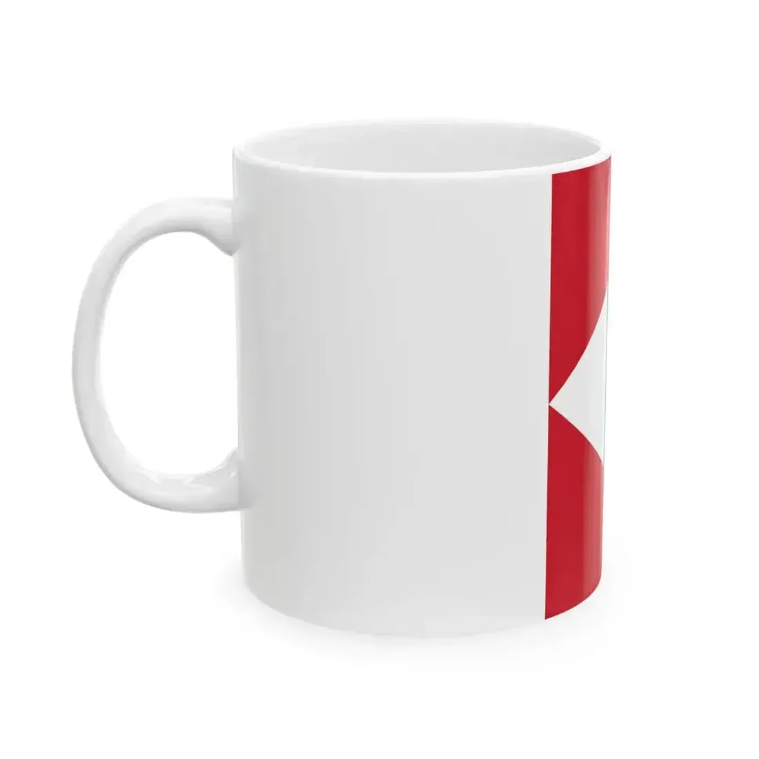 Flag of Antigua and Barbuda vertical (Antigua and Barbuda) White Coffee Mug - Go Mug Yourself