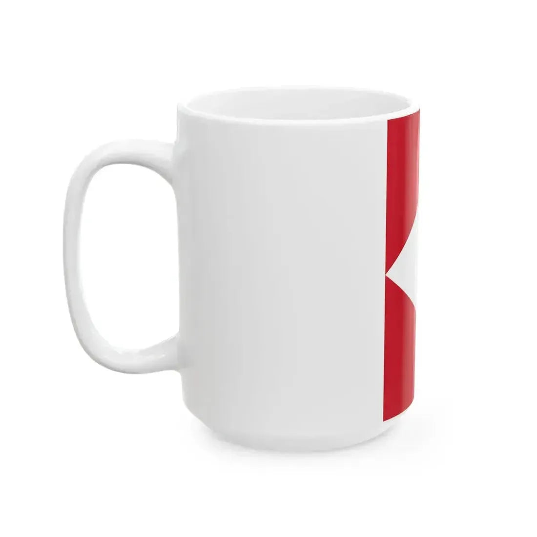 Flag of Antigua and Barbuda vertical (Antigua and Barbuda) White Coffee Mug - Go Mug Yourself