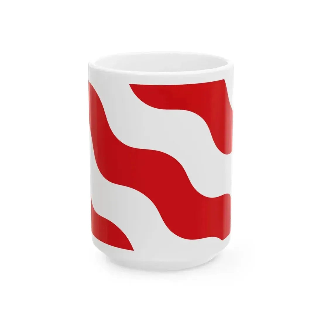 Flag of Antoing (Belgium) White Coffee Mug 15oz - Go Mug Yourself