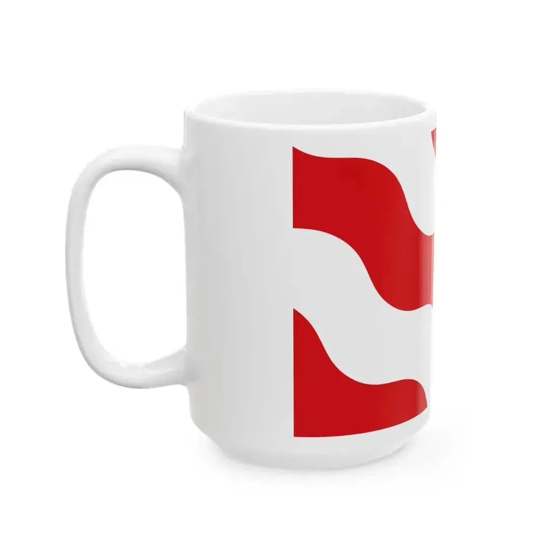 Flag of Antoing (Belgium) White Coffee Mug - Go Mug Yourself