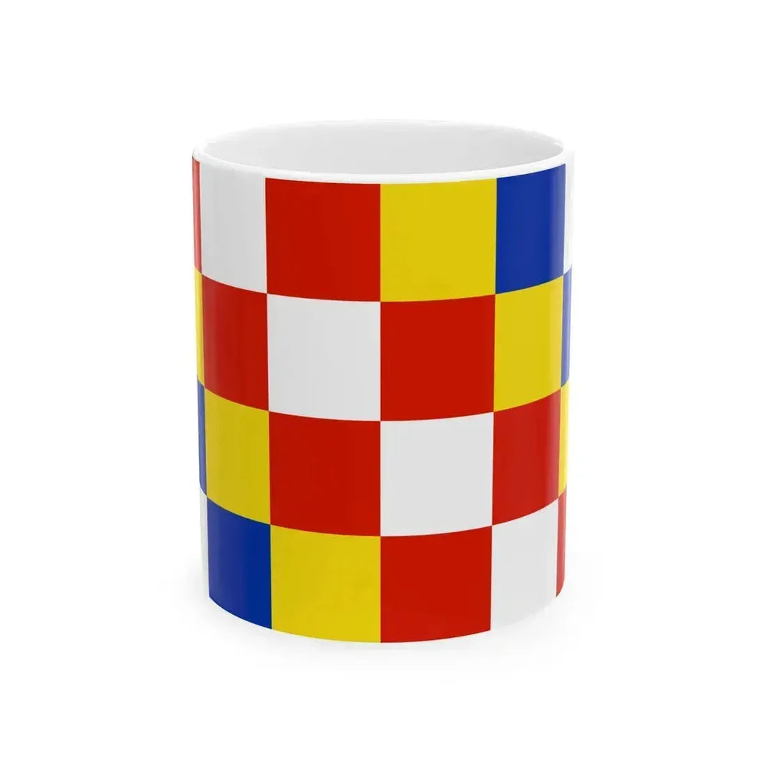 Flag of Antwerp Belgium - White Coffee Mug 11oz - Go Mug Yourself