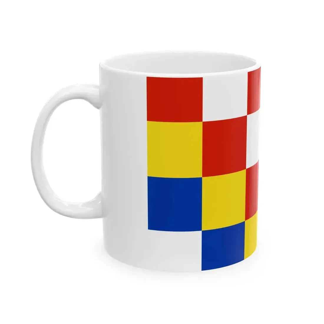 Flag of Antwerp (Belgium) White Coffee Mug - Go Mug Yourself