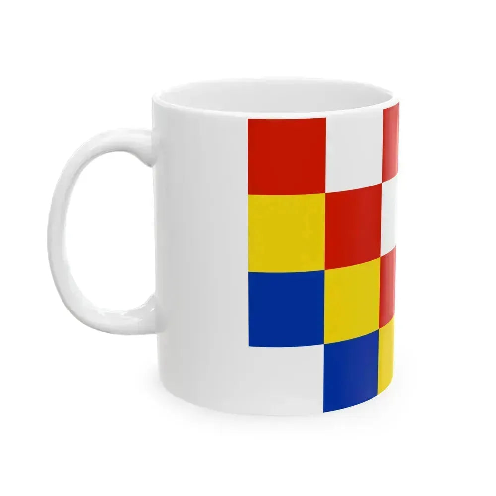 Flag of Antwerp Belgium - White Coffee Mug - Go Mug Yourself