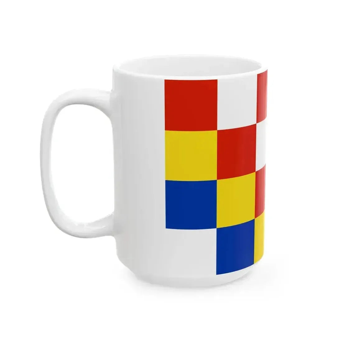 Flag of Antwerp (Belgium) White Coffee Mug - Go Mug Yourself