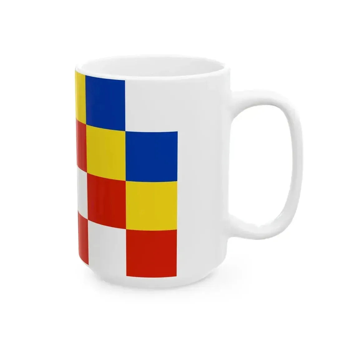 Flag of Antwerp (Belgium) White Coffee Mug - Go Mug Yourself