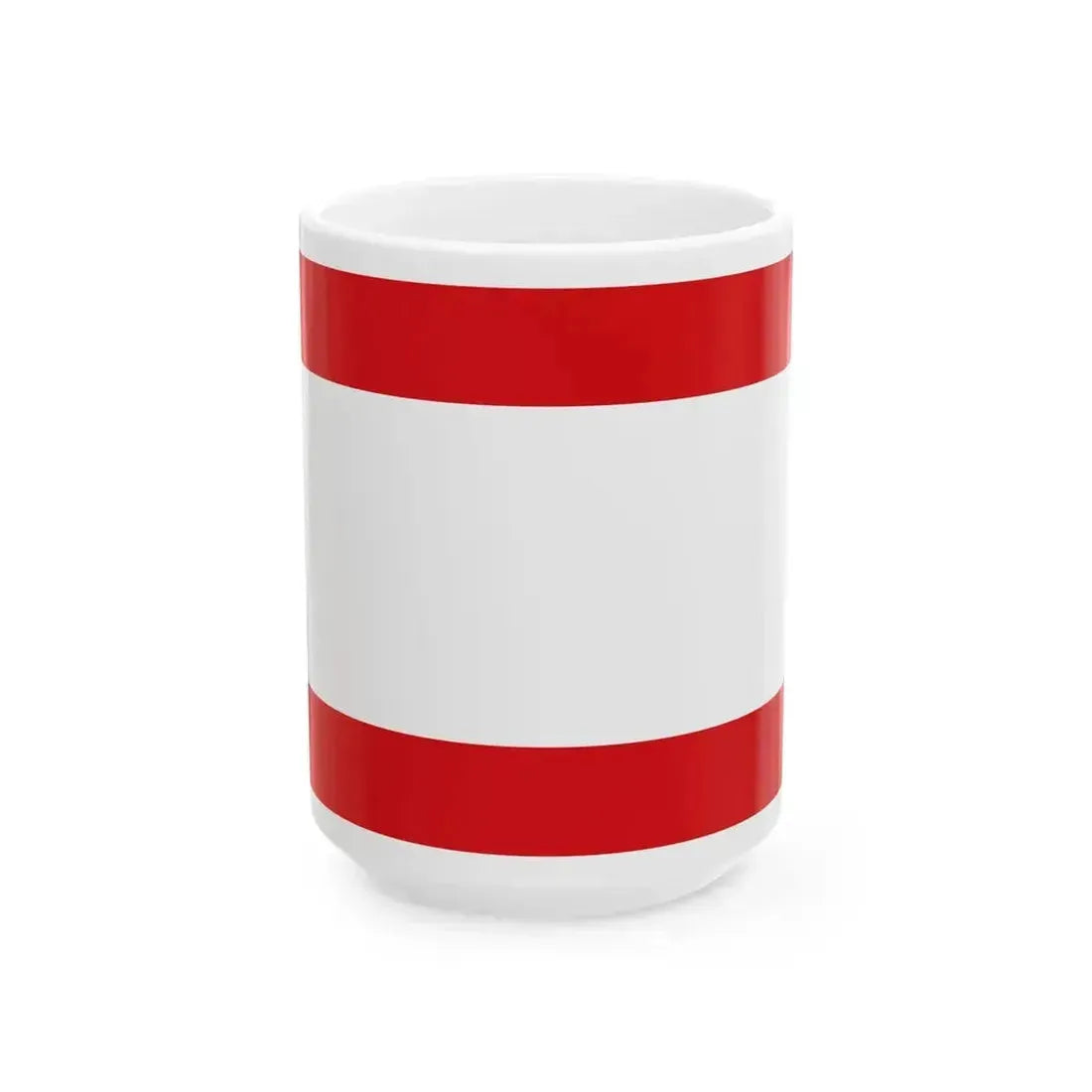 Flag of Antwerp City (Belgium) White Coffee Mug 15oz - Go Mug Yourself