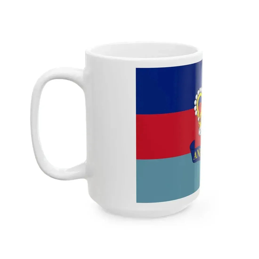 Flag of ANZUK (Australia) White Coffee Mug - Go Mug Yourself