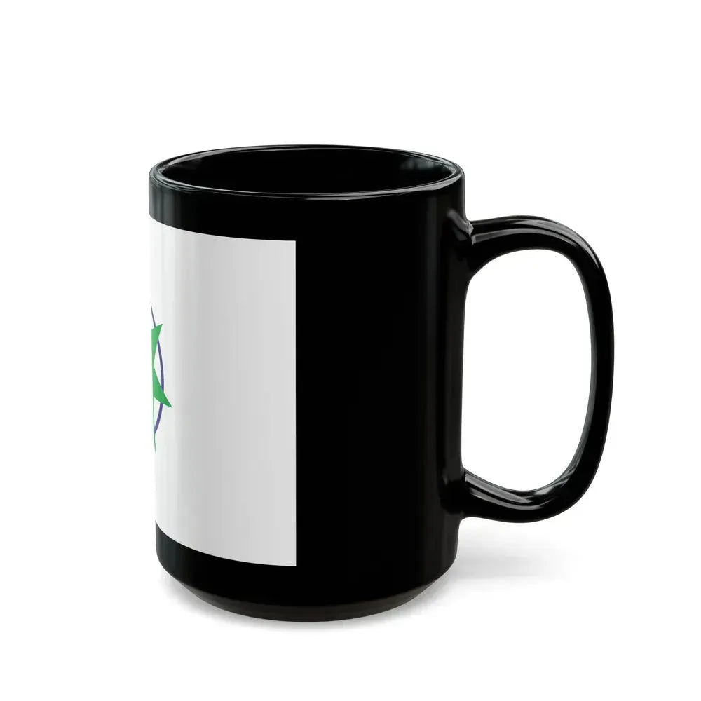 Flag of Aomori Aomori Japan - Black Coffee Mug - Go Mug Yourself