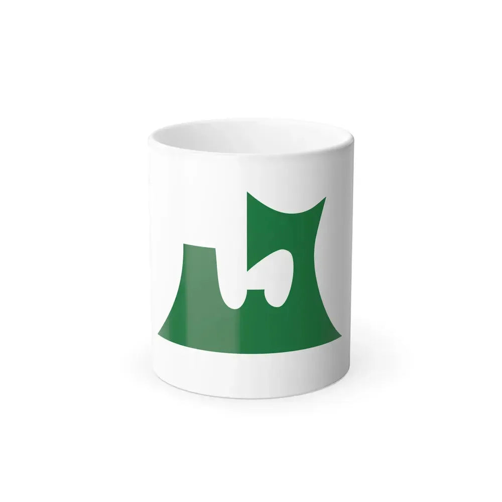 Flag of Aomori Prefecture Japan - Color Changing Coffee Mug 11oz - Go Mug Yourself
