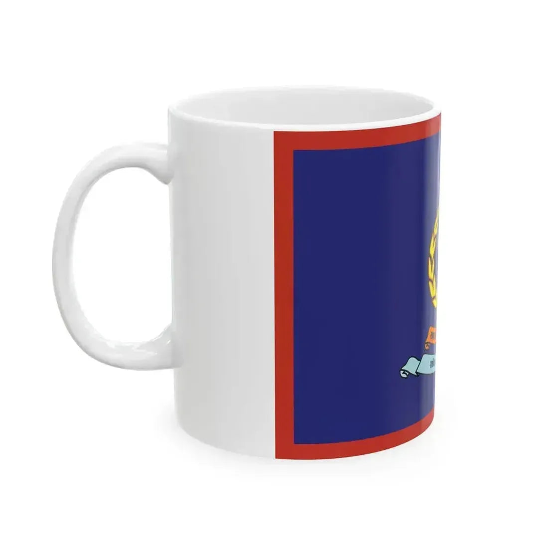 Flag of APF Nepal - No. 1 Baraha Brigade (Nepal) White Coffee Mug - Go Mug Yourself
