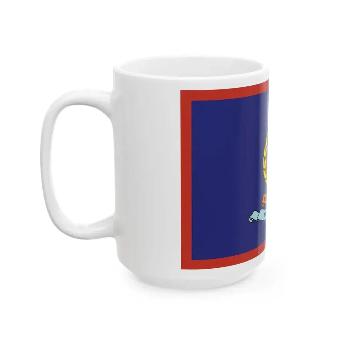 Flag of APF Nepal - No. 1 Baraha Brigade (Nepal) White Coffee Mug - Go Mug Yourself