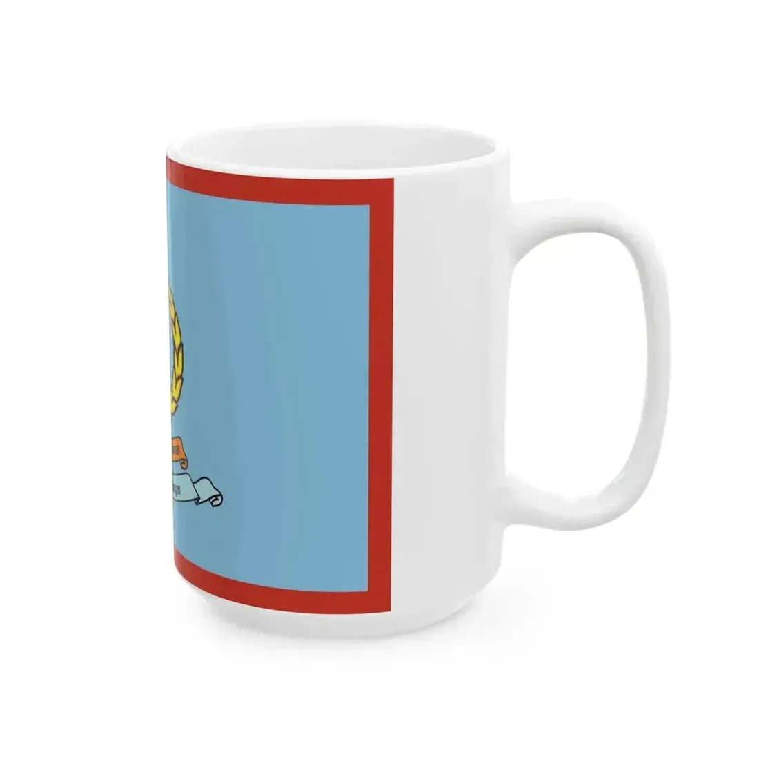Flag of APF Nepal - No. 6 Maheshwori Brigade (Nepal) White Coffee Mug - Go Mug Yourself