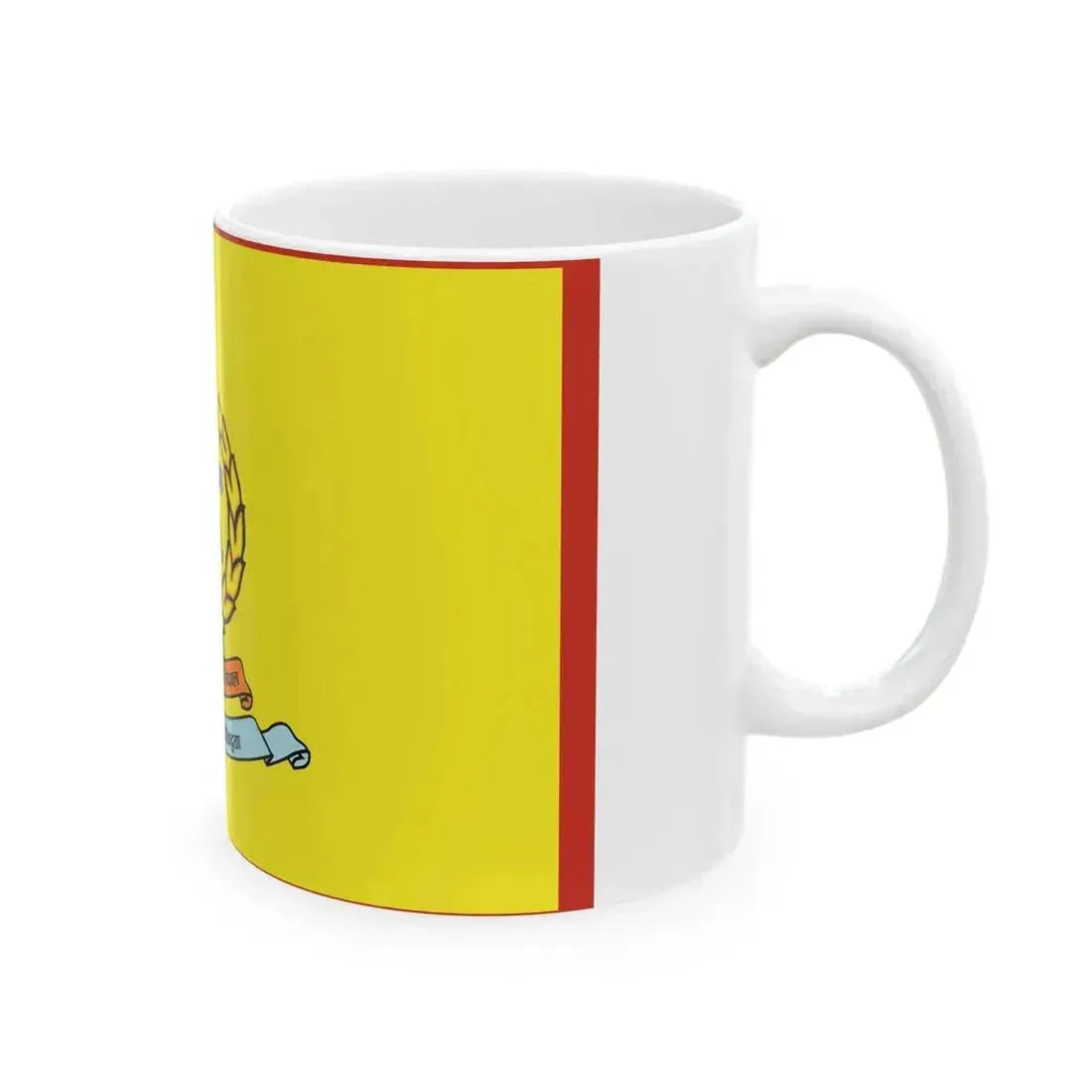 Flag of APF Nepal - No. 7 Baiddhanath Brigade (Nepal) White Coffee Mug - Go Mug Yourself