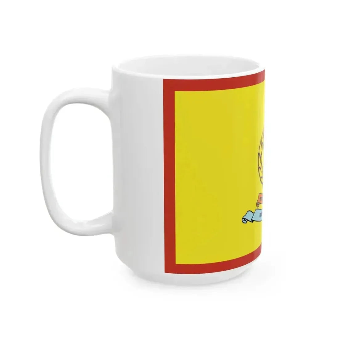 Flag of APF Nepal - No. 7 Baiddhanath Brigade (Nepal) White Coffee Mug - Go Mug Yourself