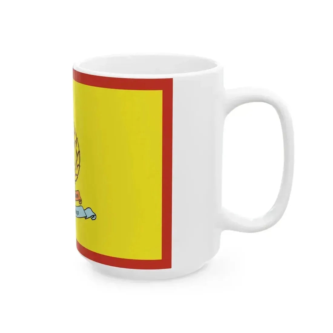 Flag of APF Nepal - No. 7 Baiddhanath Brigade (Nepal) White Coffee Mug - Go Mug Yourself
