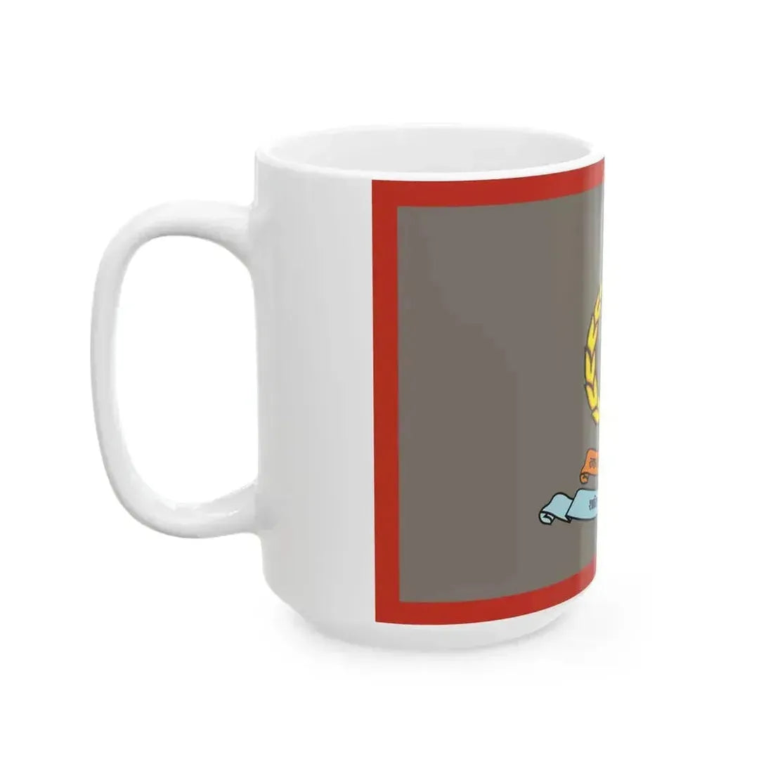 Flag of APF Nepal - No. 9 Pashupatinath Brigade (Nepal) White Coffee Mug - Go Mug Yourself
