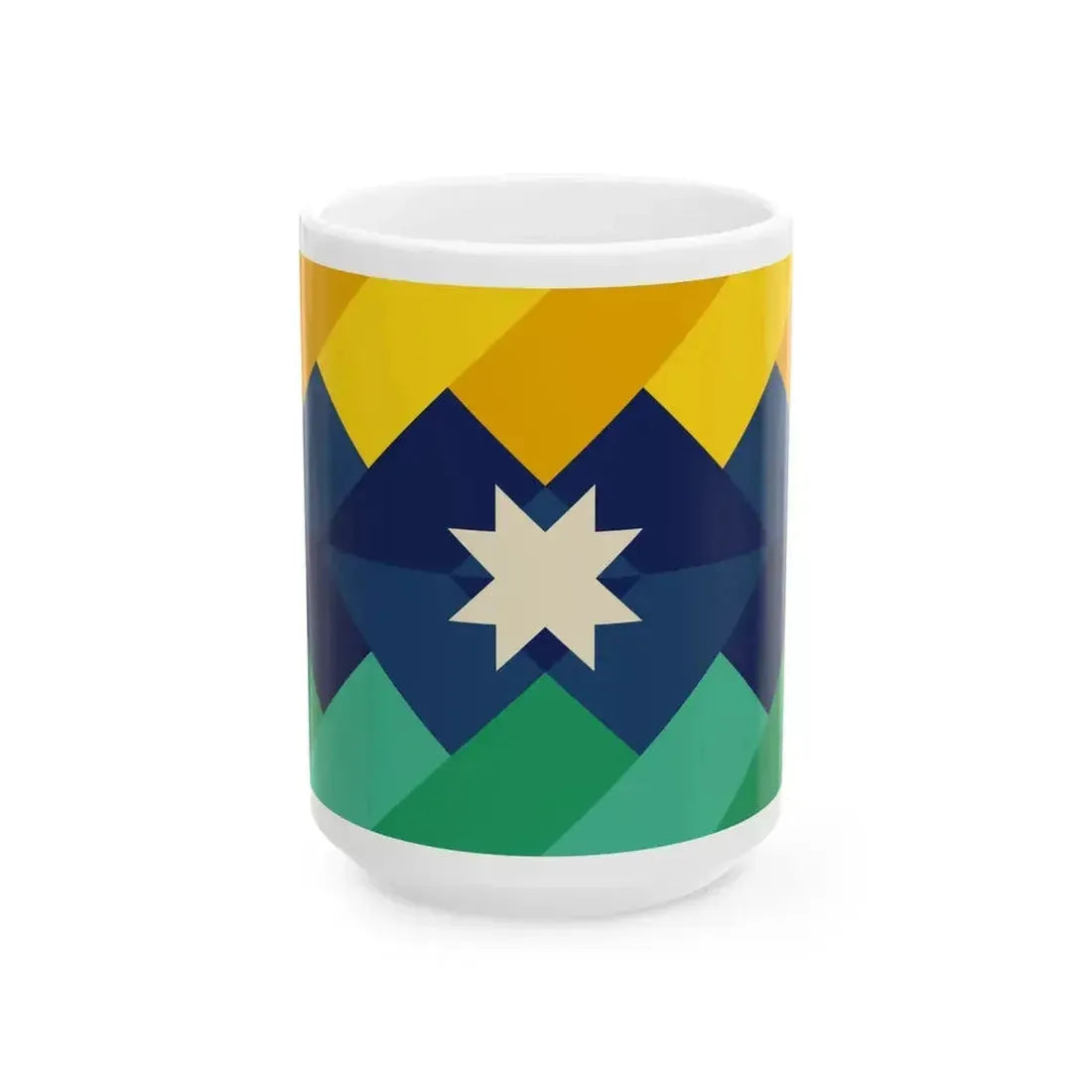 Flag of Appalachia (United States) White Coffee Mug 15oz - Go Mug Yourself