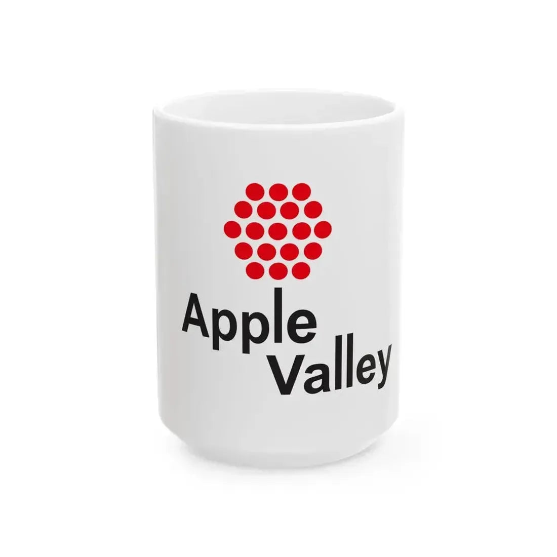 Flag of Apple Valley Minnesota (United States) White Coffee Mug 15oz - Go Mug Yourself