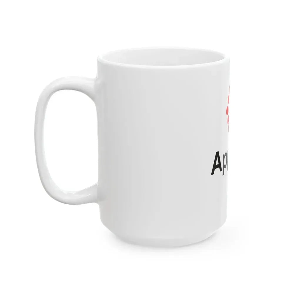 Flag of Apple Valley Minnesota (United States) White Coffee Mug - Go Mug Yourself