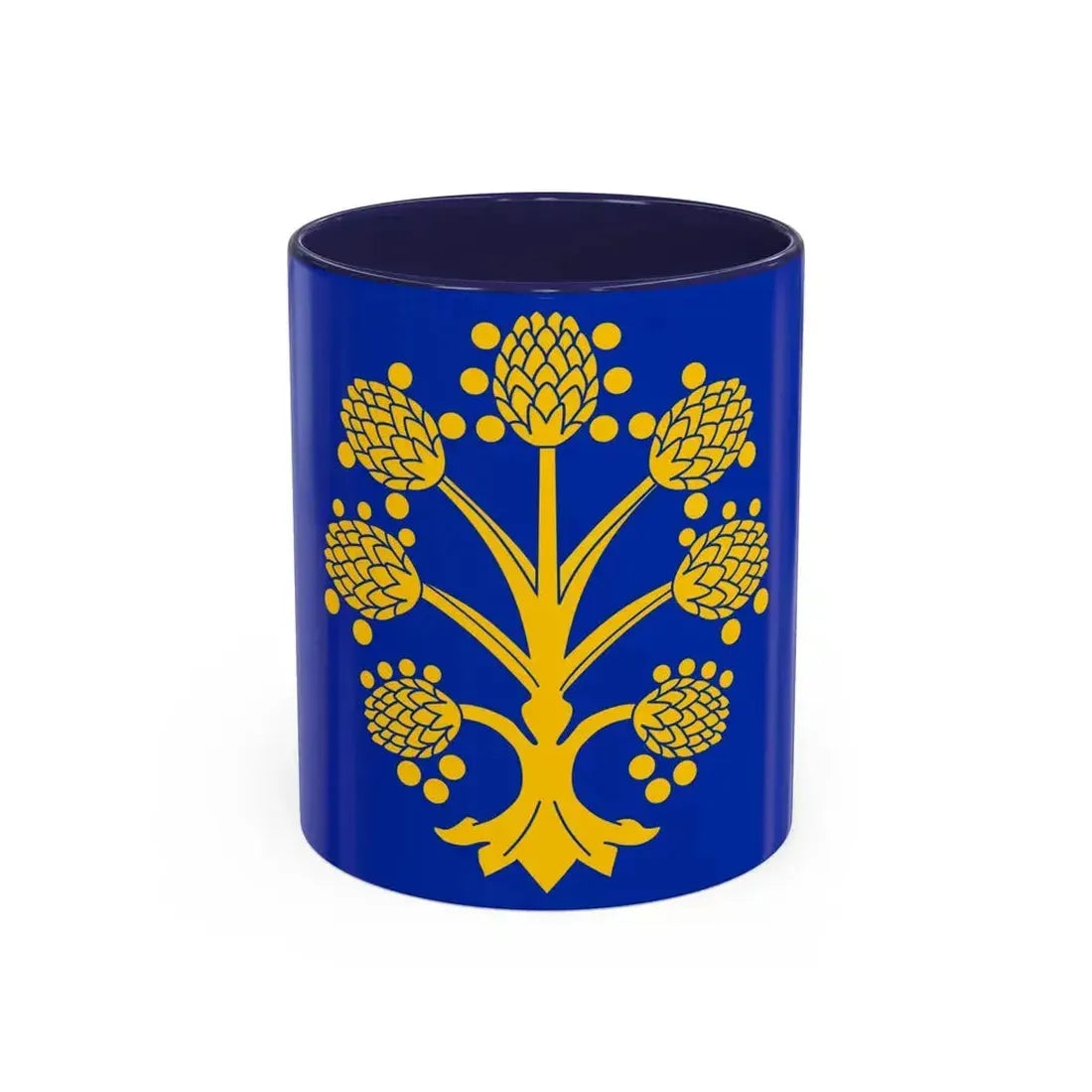 Flag of Appleby in Westmorland UK - Accent Coffee Mug 11oz Navy - Go Mug Yourself