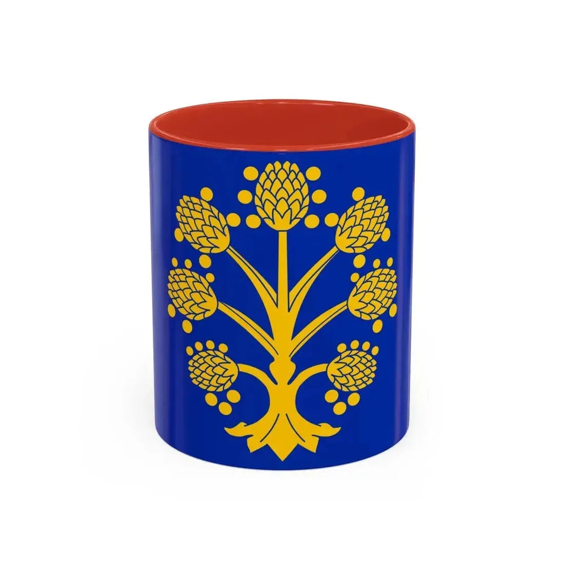 Flag of Appleby in Westmorland UK - Accent Coffee Mug 11oz Red - Go Mug Yourself