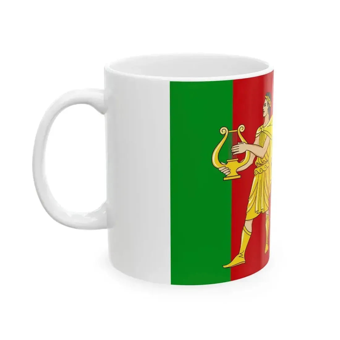 Flag of Aprelevka (Russia) White Coffee Mug - Go Mug Yourself