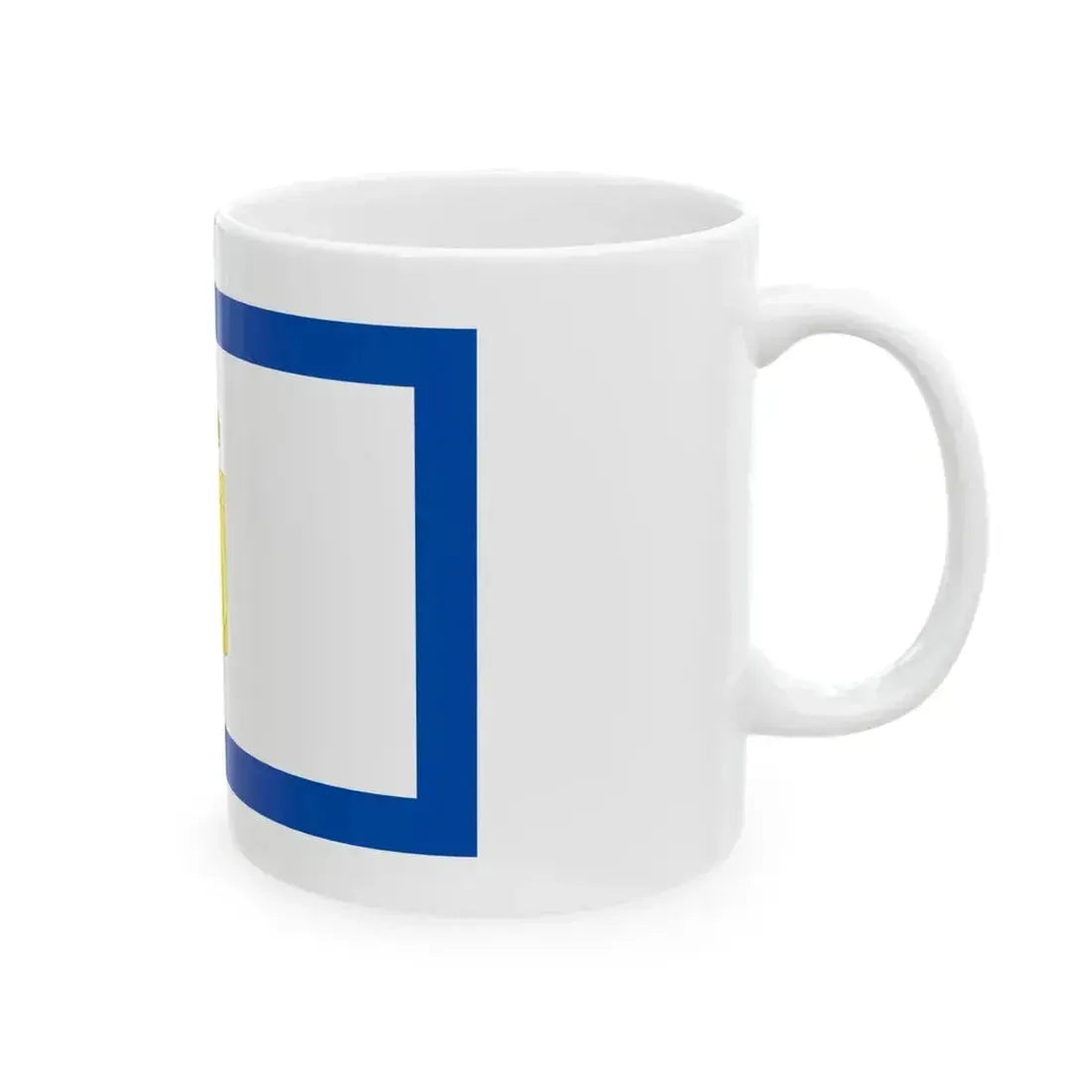 Flag of Apulia 1998-2002 (Italy) White Coffee Mug - Go Mug Yourself