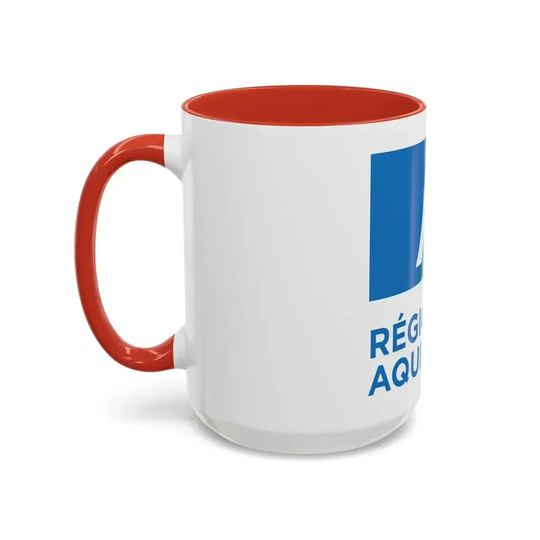 Flag of Aquitaine France 2 - Accent Coffee Mug - Go Mug Yourself