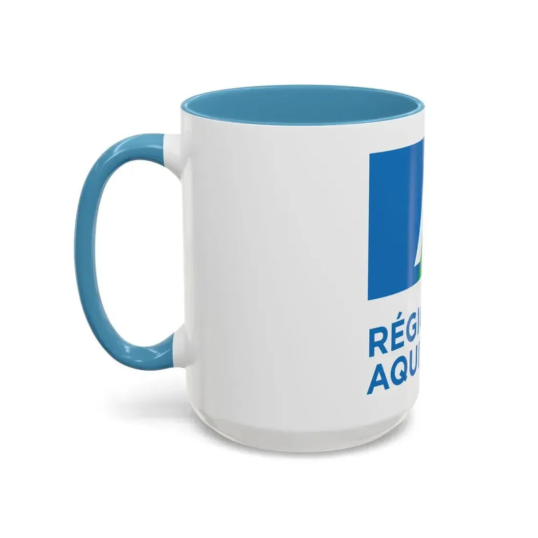 Flag of Aquitaine France 2 - Accent Coffee Mug - Go Mug Yourself