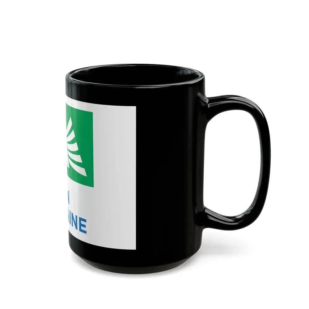 Flag of Aquitaine France 2 - Black Coffee Mug - Go Mug Yourself