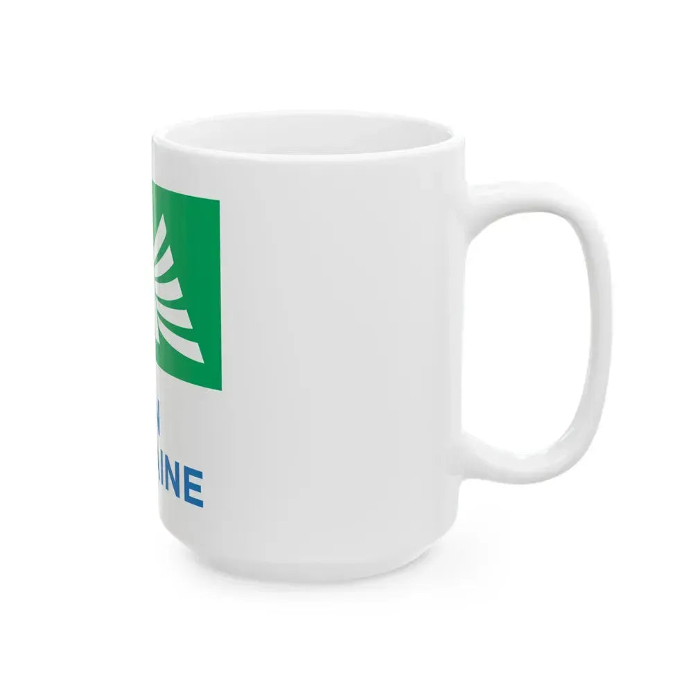 Flag of Aquitaine France 2 - White Coffee Mug - Go Mug Yourself