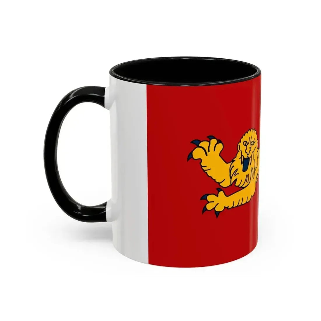 Flag of Aquitaine France - Accent Coffee Mug - Go Mug Yourself