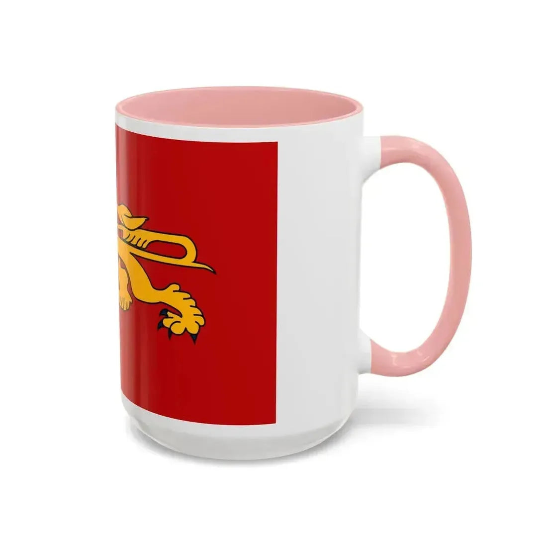 Flag of Aquitaine France - Accent Coffee Mug - Go Mug Yourself