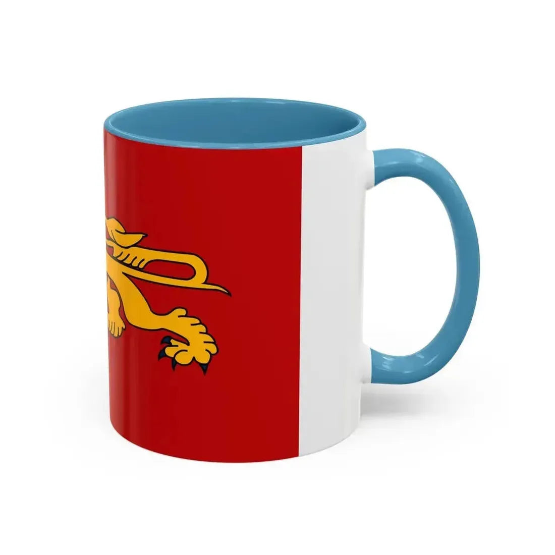 Flag of Aquitaine France - Accent Coffee Mug - Go Mug Yourself