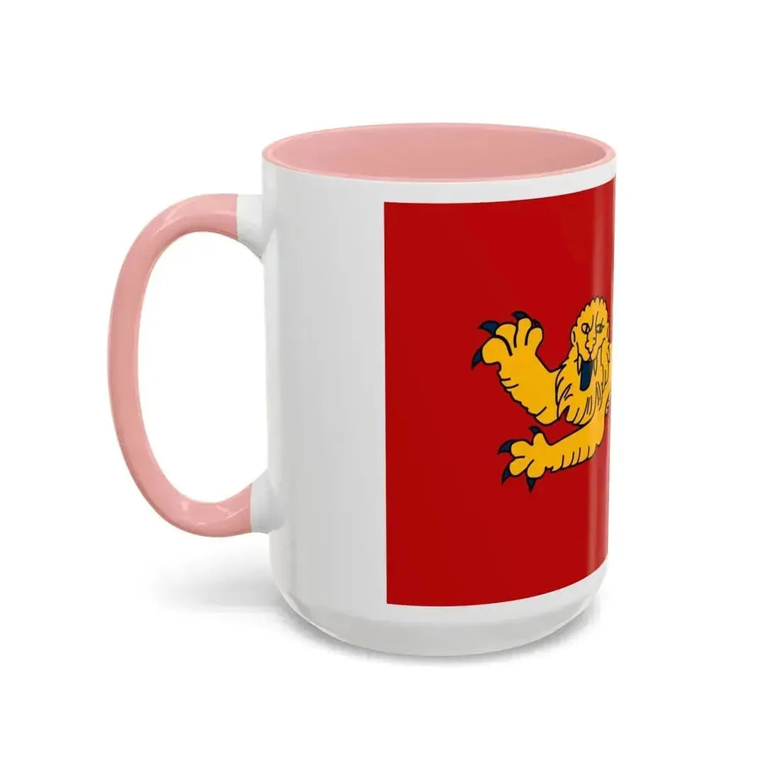 Flag of Aquitaine France - Accent Coffee Mug - Go Mug Yourself