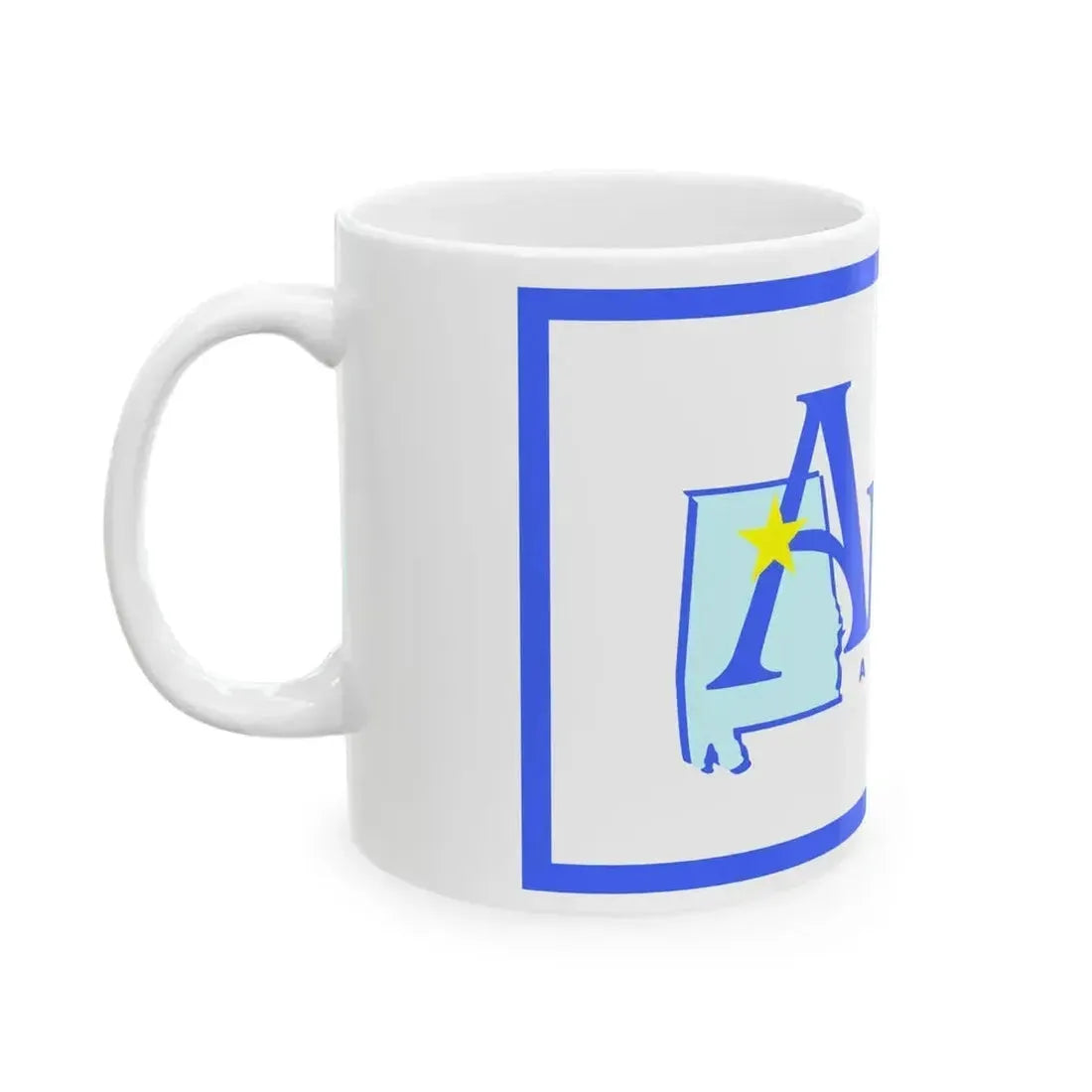 Flag of Arab Alabama (United States) White Coffee Mug - Go Mug Yourself