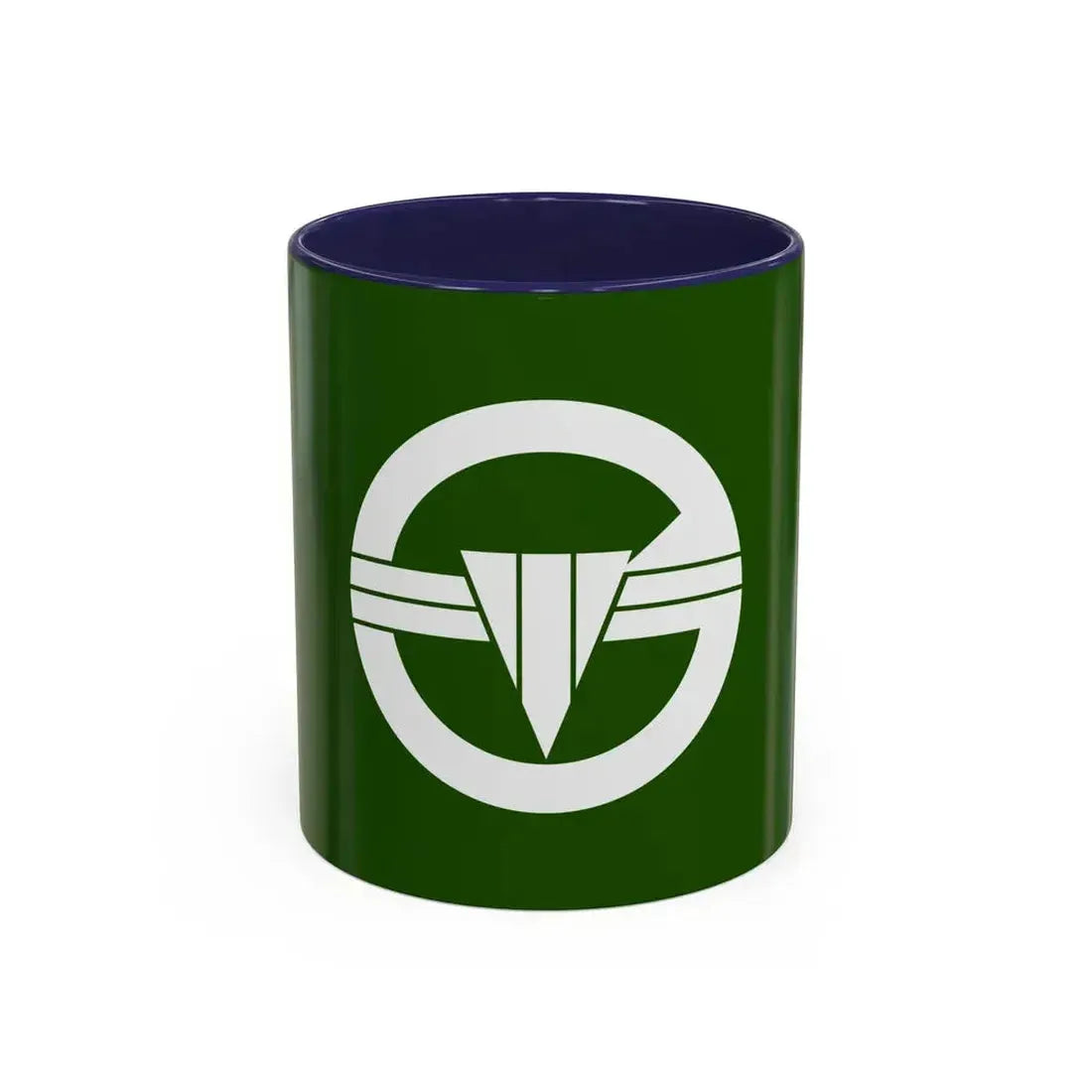 Flag of Arakawa Tokyo Japan - Accent Coffee Mug 11oz Navy - Go Mug Yourself
