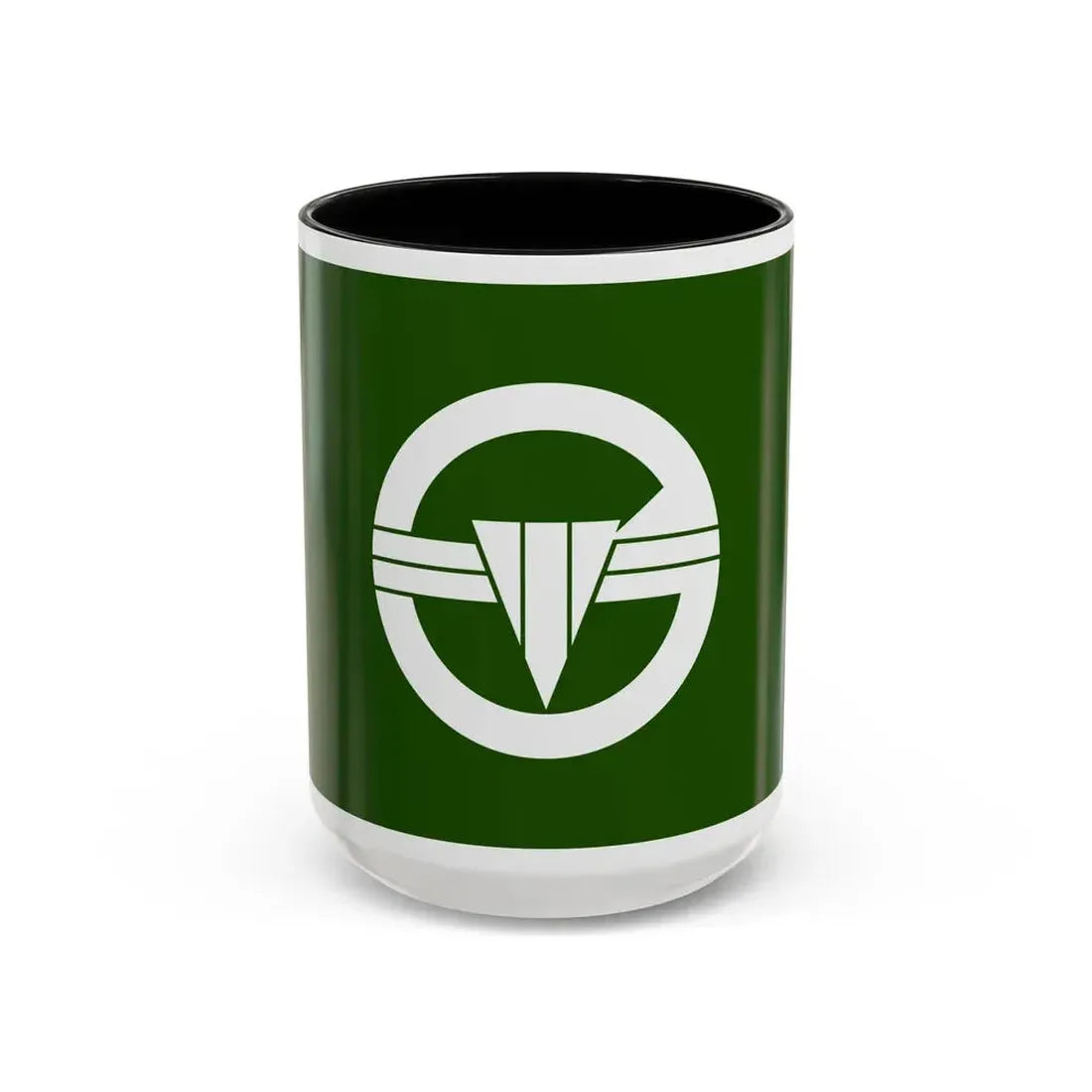 Flag of Arakawa Tokyo Japan - Accent Coffee Mug 15oz Black - Go Mug Yourself