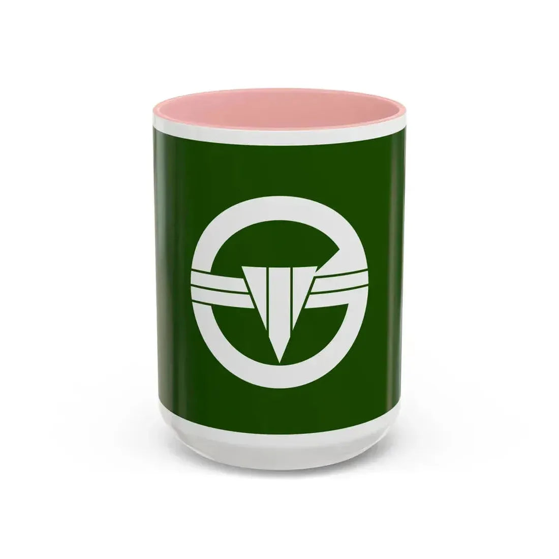 Flag of Arakawa Tokyo Japan - Accent Coffee Mug 15oz Pink - Go Mug Yourself