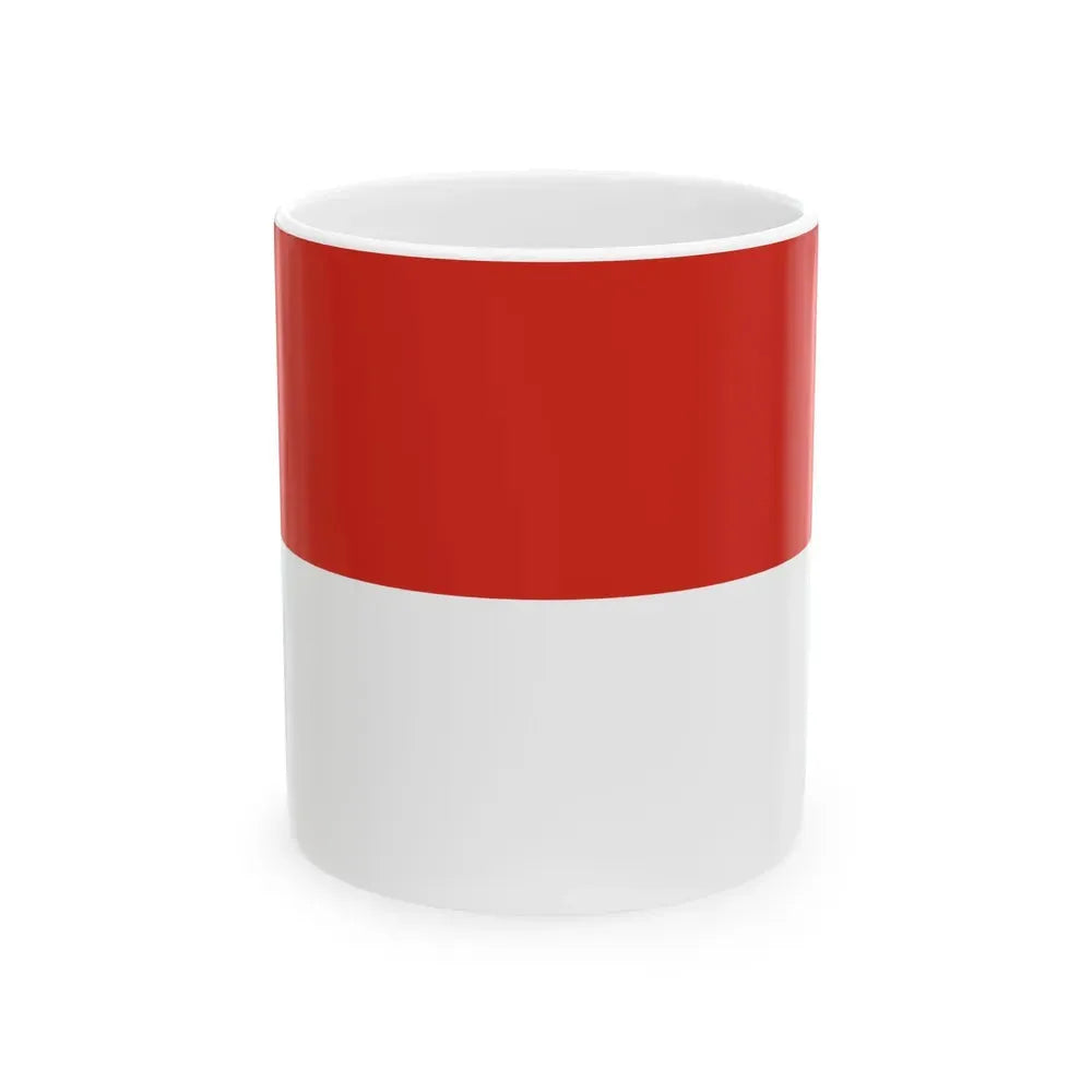 Flag of Arampampa Bolivia (Bolivia) White Coffee Mug 11oz - Go Mug Yourself