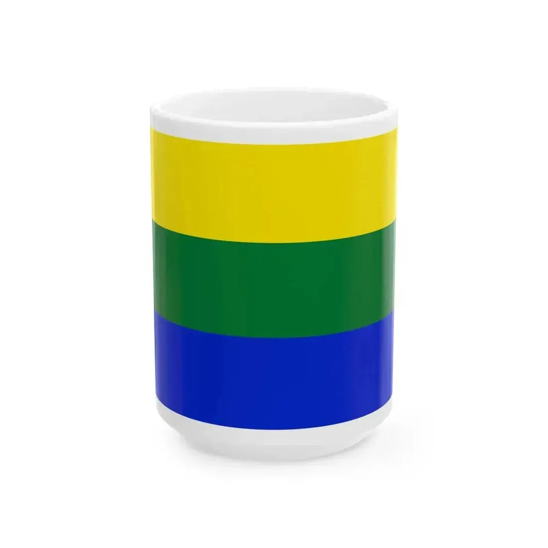 Flag of Arani Bolivia (Bolivia) White Coffee Mug 15oz - Go Mug Yourself