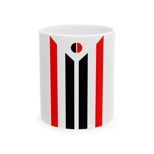 Flag of Arapaho Nation 2021 (United States) White Coffee Mug 11oz - Go Mug Yourself