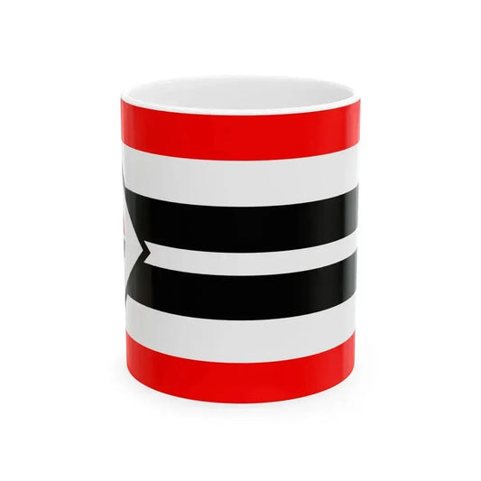 Flag of Arapaho Nation (United States) White Coffee Mug 11oz - Go Mug Yourself