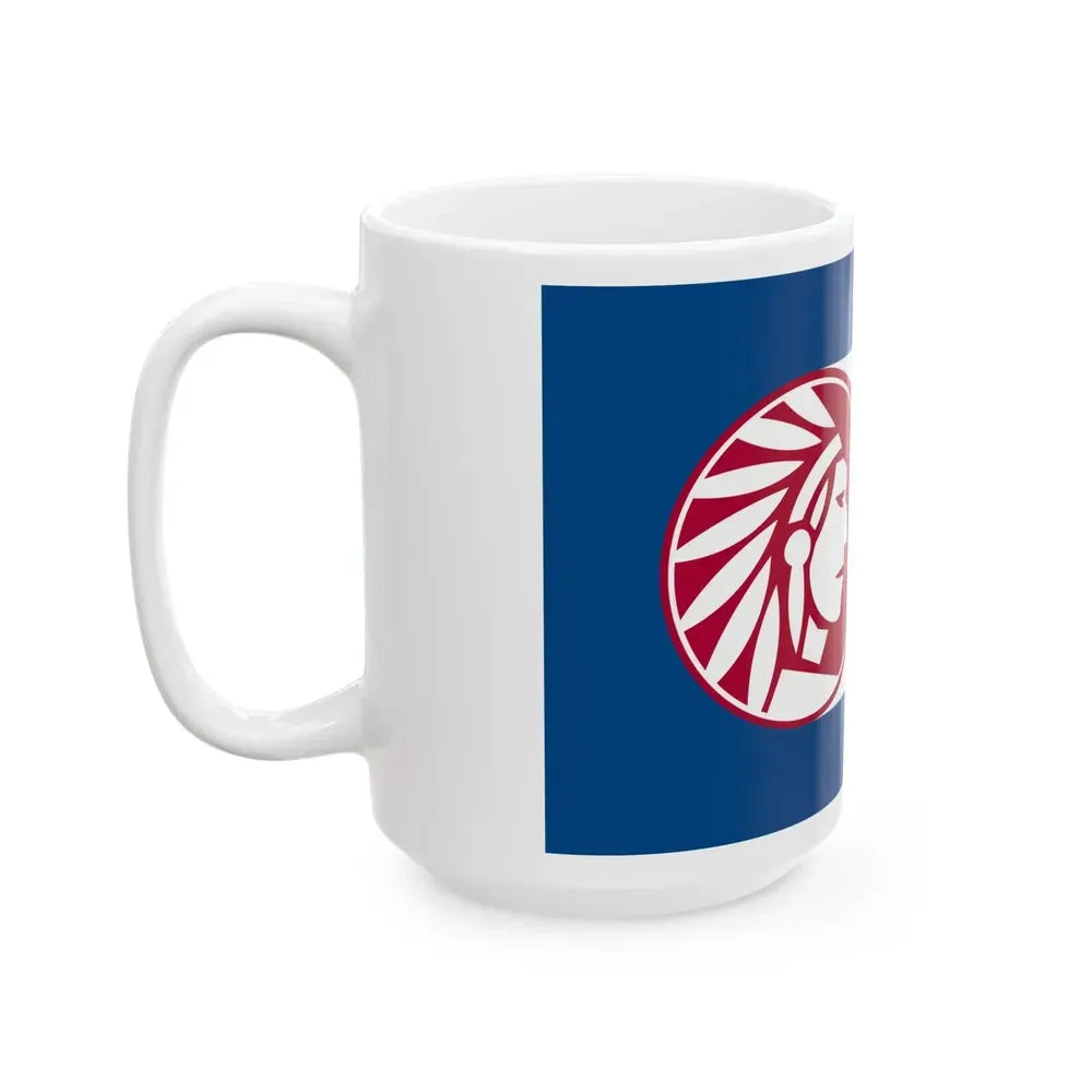 Flag of Arapahoe County Colorado (United States) White Coffee Mug - Go Mug Yourself