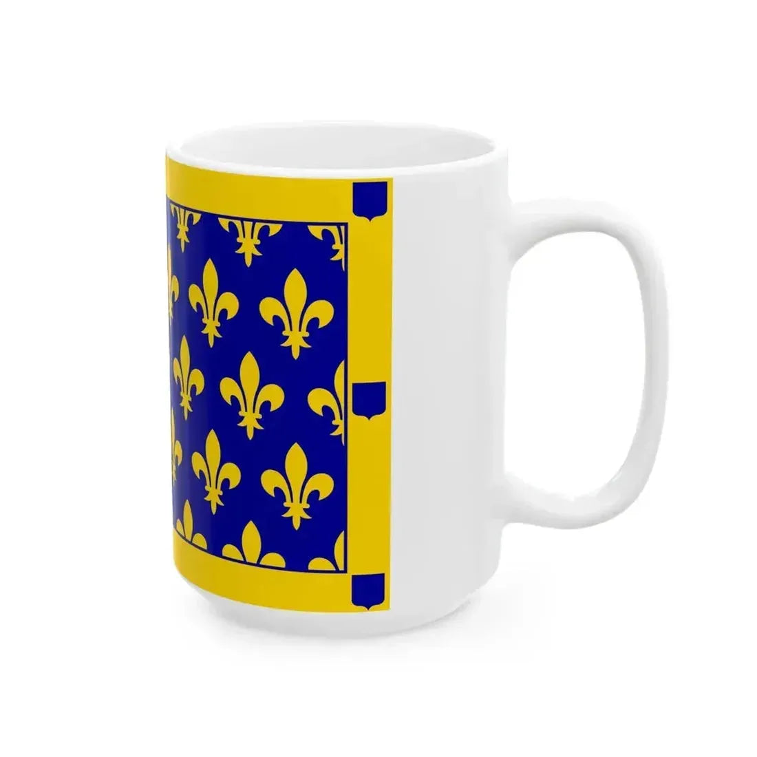Flag of Ardeche (France) White Coffee Mug - Go Mug Yourself