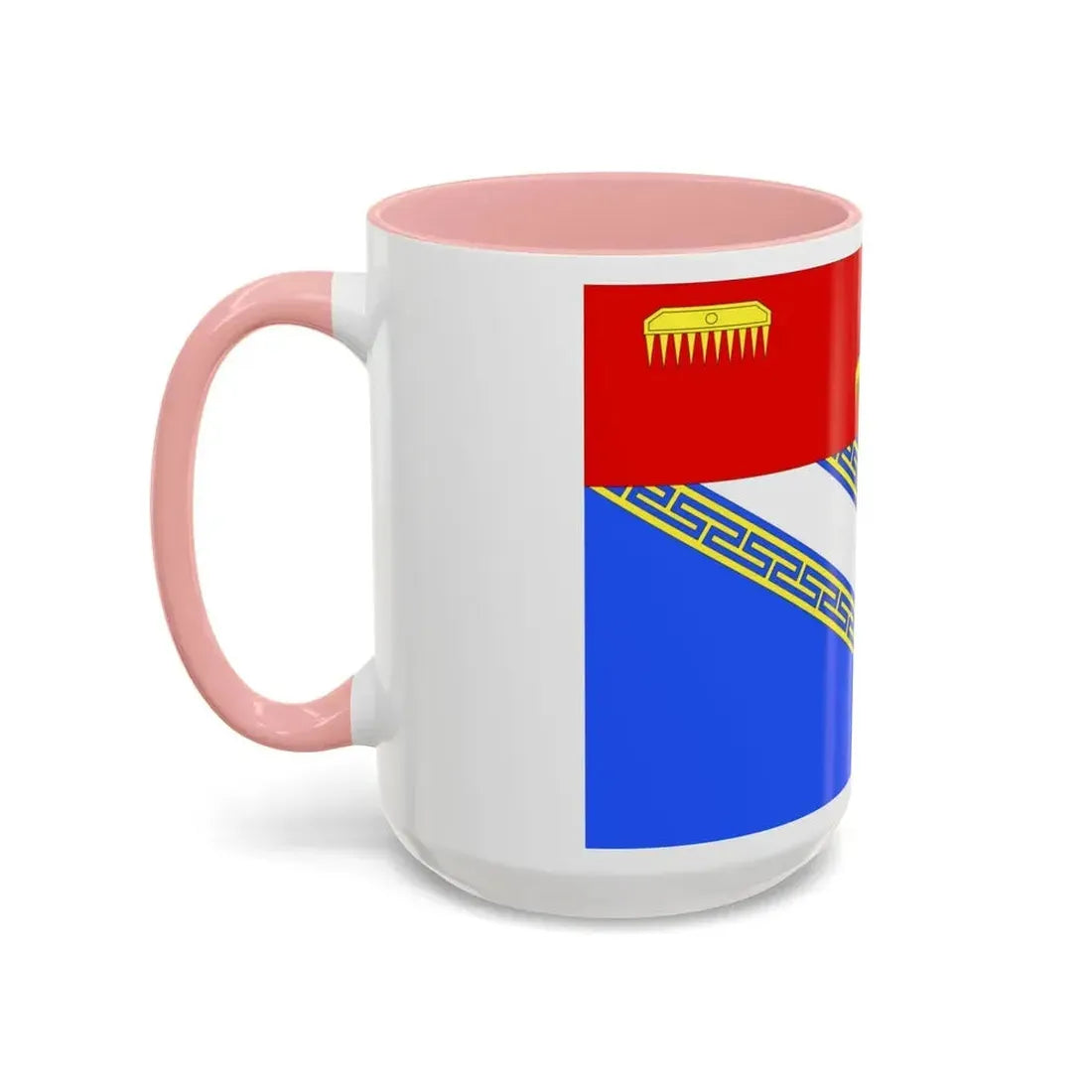 Flag of Ardennes France 2 - Accent Coffee Mug - Go Mug Yourself