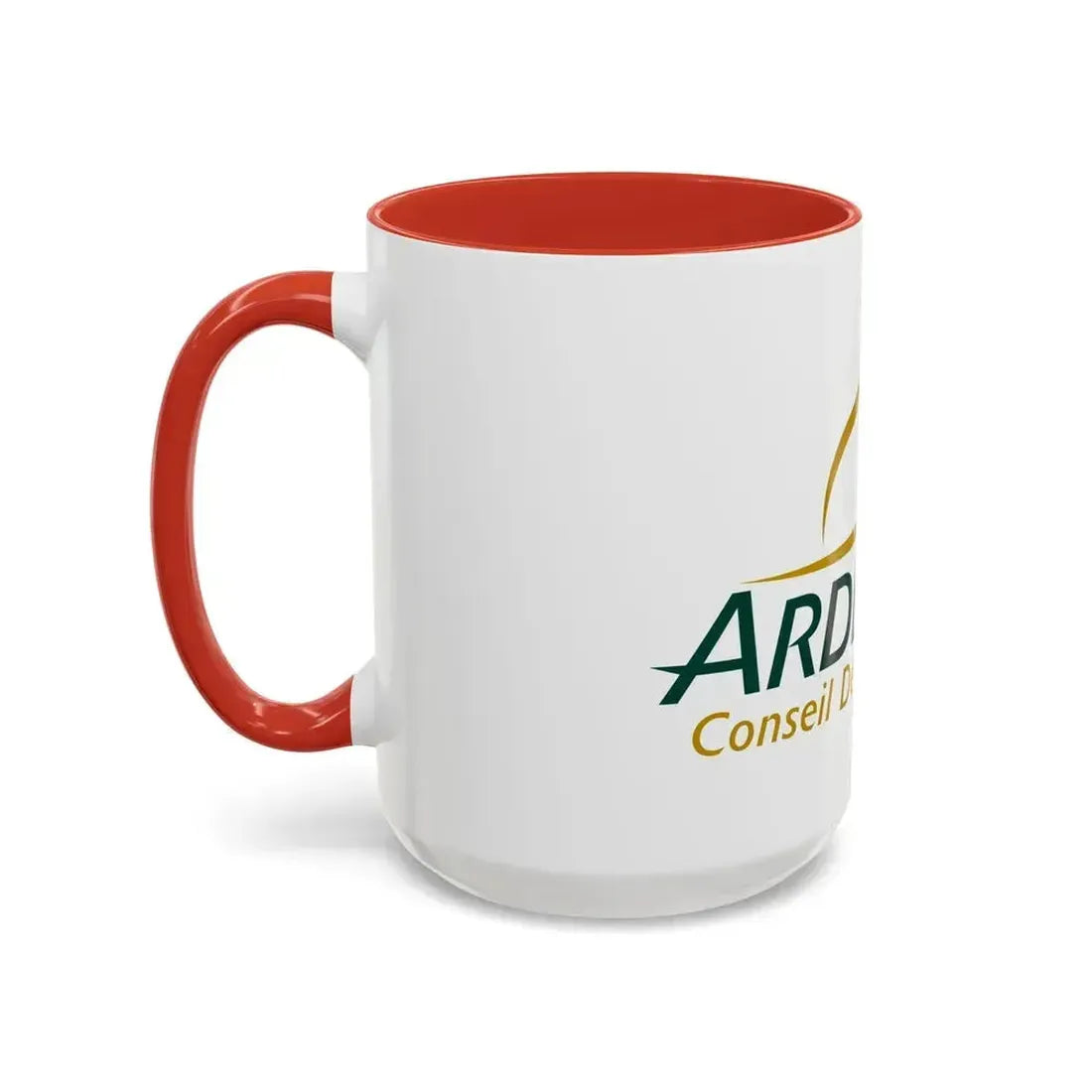 Flag of Ardennes France - Accent Coffee Mug - Go Mug Yourself