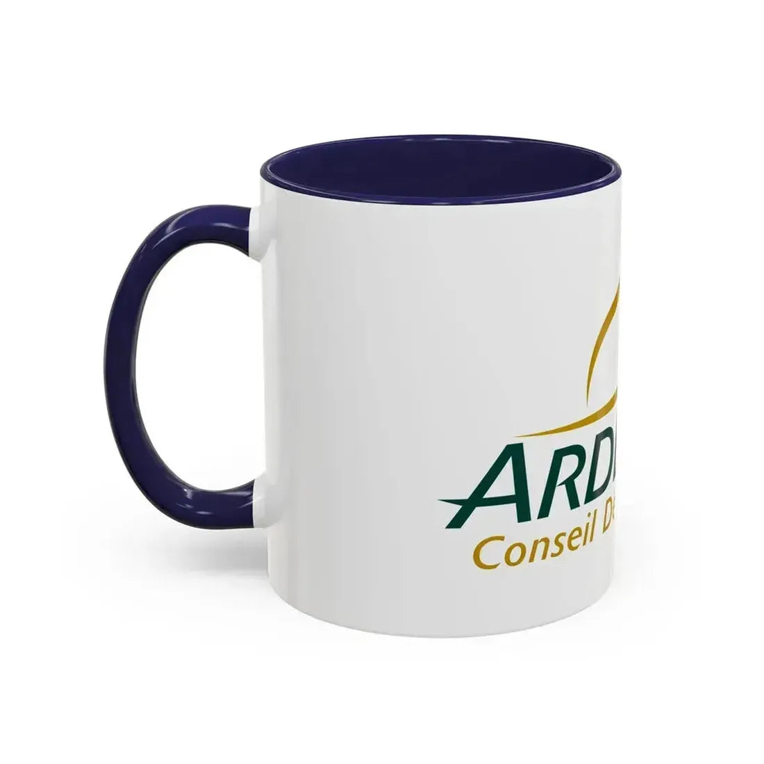 Flag of Ardennes France - Accent Coffee Mug - Go Mug Yourself