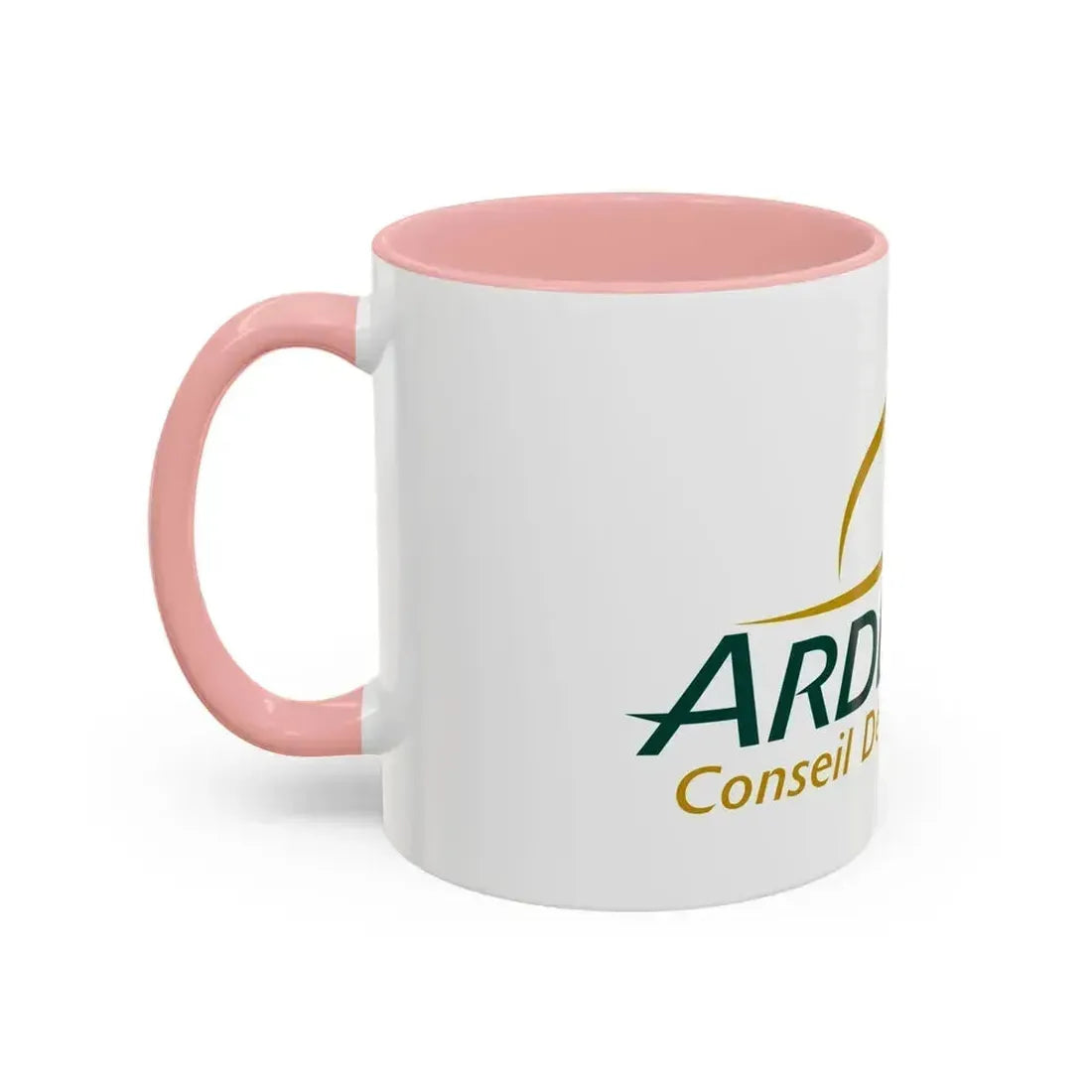 Flag of Ardennes France - Accent Coffee Mug - Go Mug Yourself